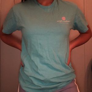 Simply Southern Light Blue Tee